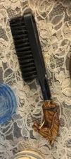 Beautiful Vintage Horse Head Shoe Brush