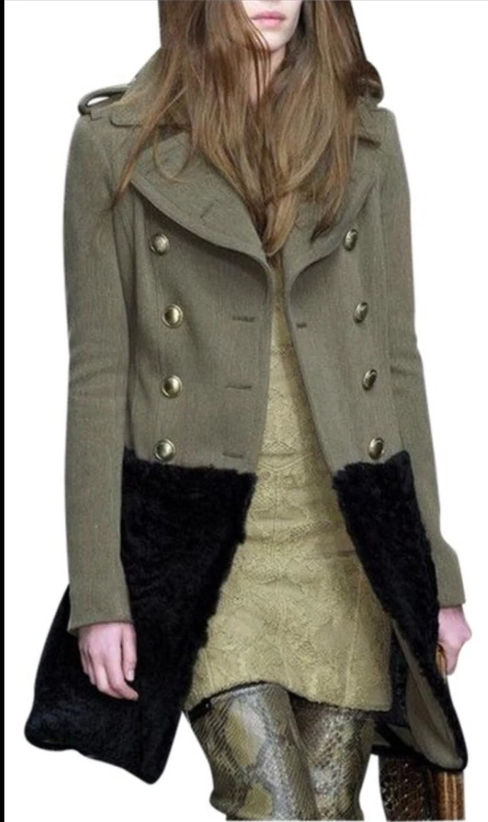 burberry military cape