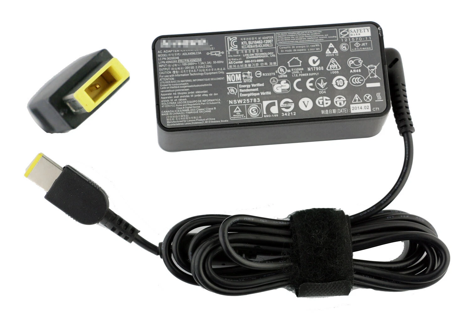 AO LENOVO 20V 2,25A PLUG (USB) ORI