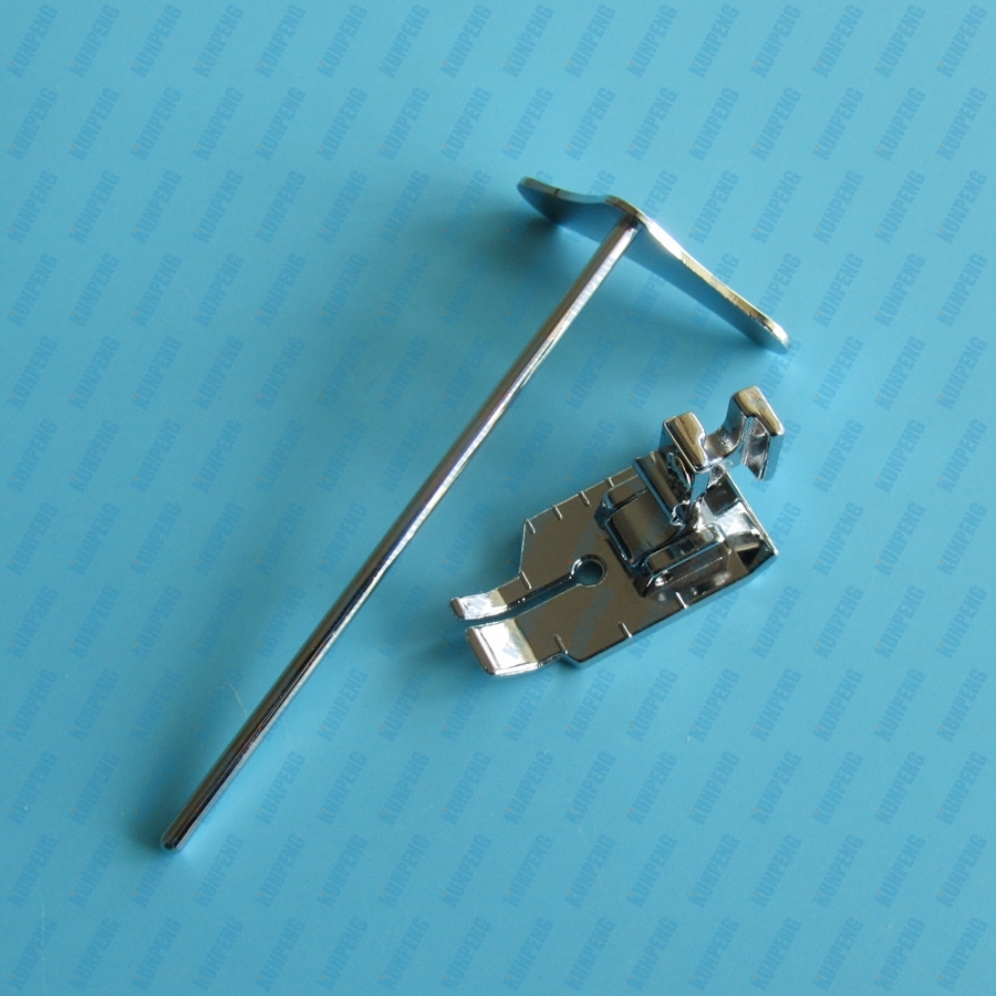 1/4 Metal Patchwork Quilting Foot Singer Featherweight 221,222 + Guide