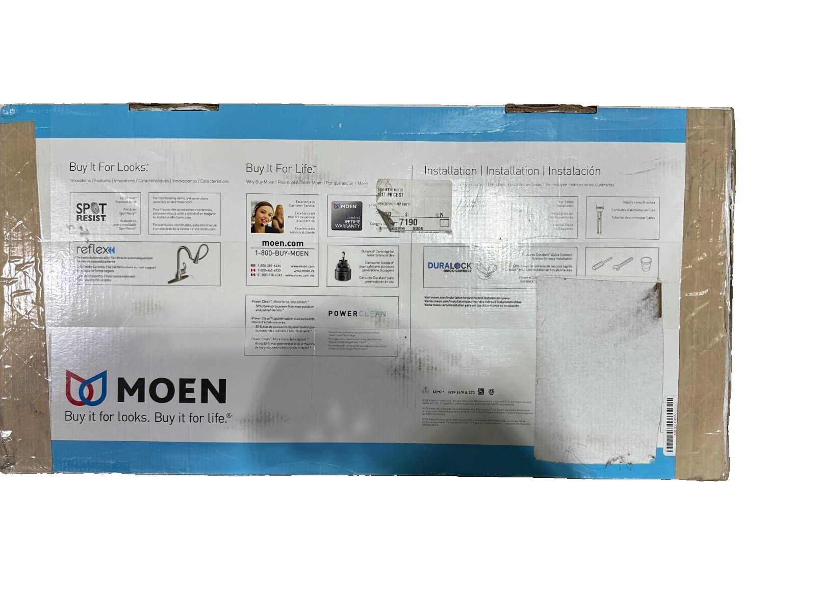 NEW! Moen Kleo Kitchen Faucet (CA87011SRS)