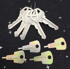 Used Kwikset Key System Lot Of 5 Rekeying Without A Locksmith 3 dif key's