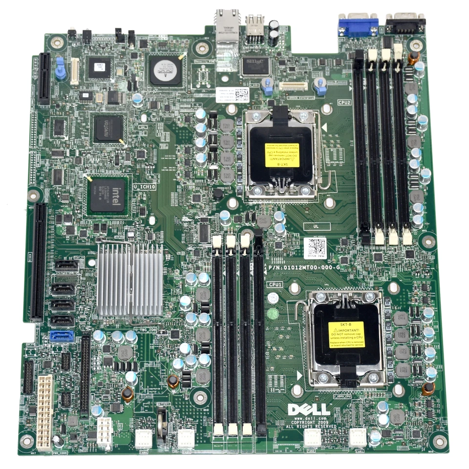 Dell PowerEdge R510 V3 Server Motherboard Dual LGA1366 5500 5600 Chipset DPRKF - Image 3 of 4