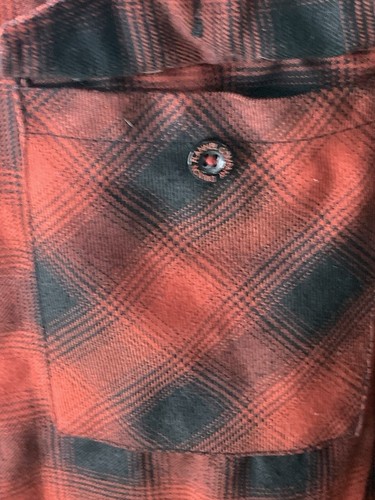 DIXXON FLANNEL COMPANY Camicia THE WATTs Uomo TAGLIA MEDIA Plaid Colore Rosso e Nero - Foto 8 di 19