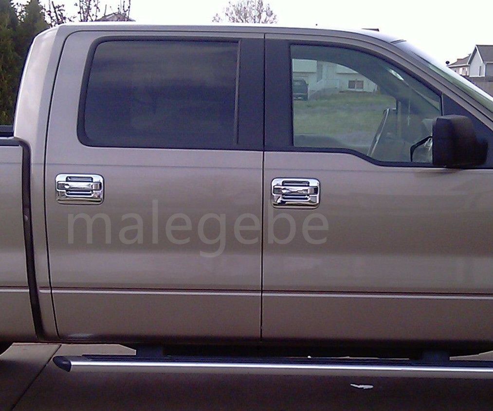 Buy 97-04 Ford F150 Chrome 4 Door Handle Covers W/Keypad W/o PSG KH Tailgate Cover I1337123 - Foto 4