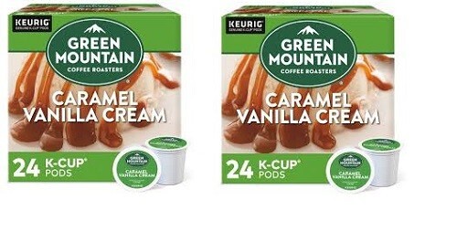 ๐ฒ๐๐๐๐๐ ๐ฒ-๐๐๐๐ Green Mountain Caramel Vanilla Cream Coffee 48 Count - Picture 1 of 1