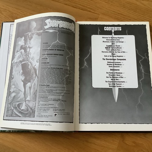 MICHAEL MOORCOCK'S STORMBRINGER FANTASY ROLE-PLAYING ELRIC GAMES WORKSHOP RPG - Bild 3 von 9