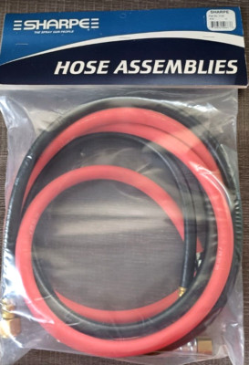 Sharpe 7130 Air & Fluid 6 Ft Hose Kit, C 23A, NEW