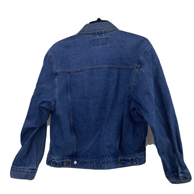 Vintage Wrangler Hero Men's Size Large Jean Jacket 622814-WA Denim