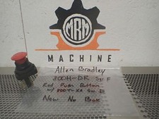 Allen Bradley 800H-DR Ser F Red Push Button With 800T-XA Ser D Contact Block NEW