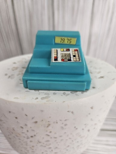 как выглядит Mattel Barbie Doll Size Cash Register- Blue- фото