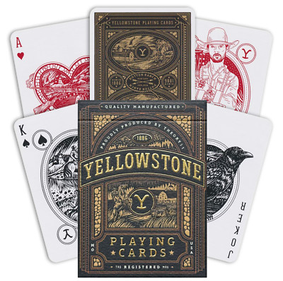 Yellowstone Playing Cards Dutton Ranch Theory 11 Magic Tricks USPCC T1179