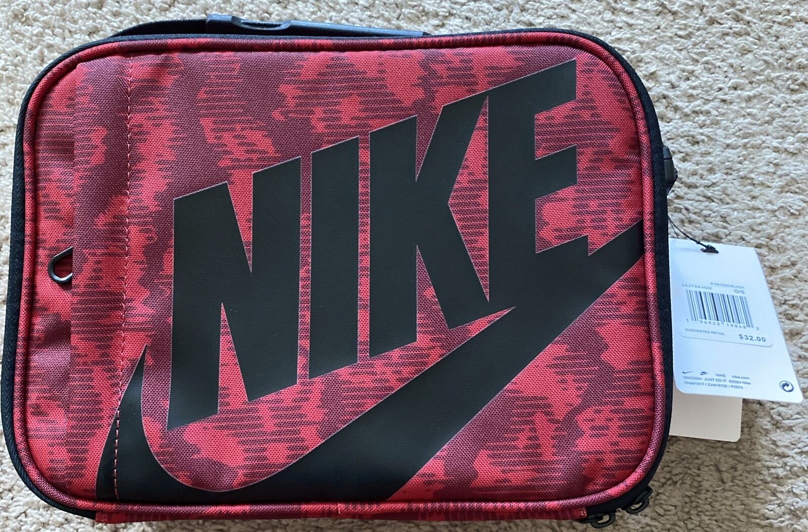University Red Black Camo One/size