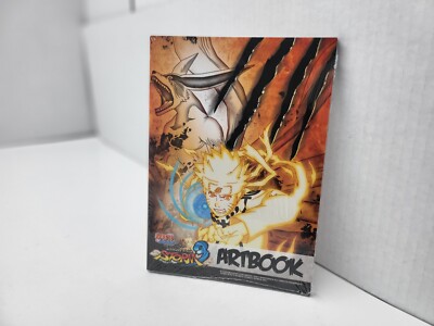 NEW Sealed Naruto Shippuden Ultimate Ninja Storm 3 Art Book #C4