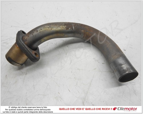 Krümmer Schalldämpfer Links 6 Original Aprilia Pegaso 650 Ie 2003-2004