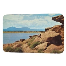 Postcard Vista Of The Famous Spanish Peaks Southern Colorado Chrome Unposted