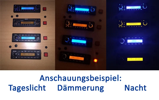 24 Volt LKW Radio RDS-Tuner MP3 WMA USB Truck Bus 24V TR722U-BU (TR7322U-OR) - Bild 3 von 3