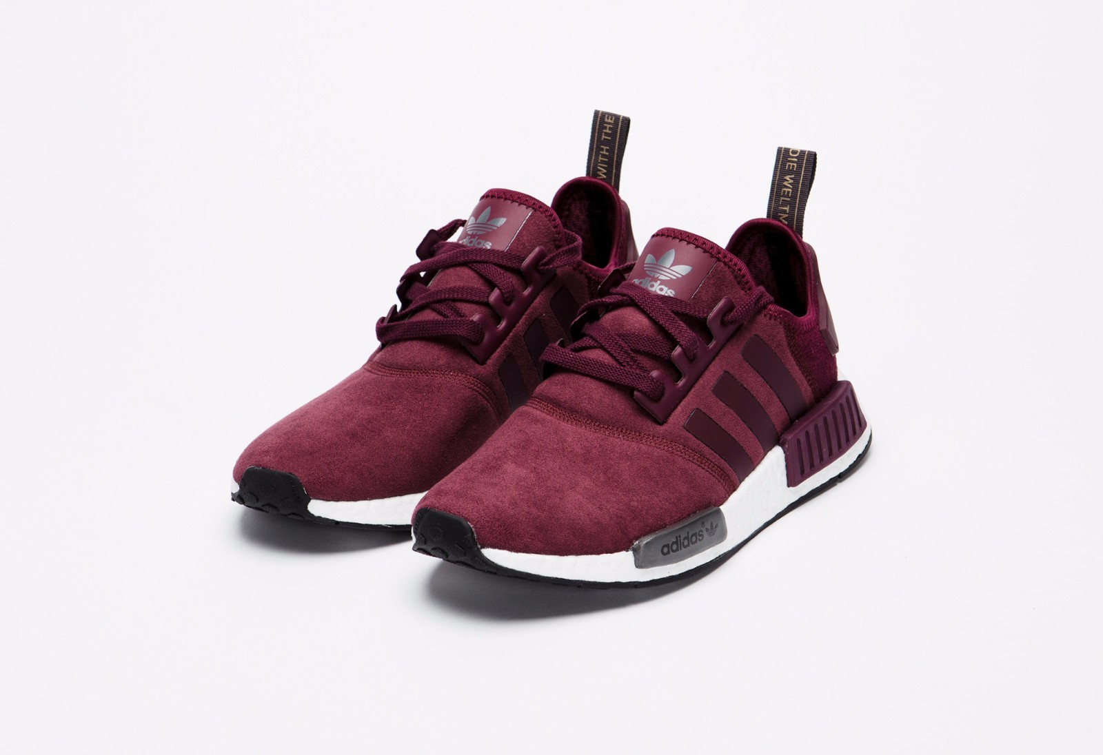 Adelaide Een evenement mijn ADIDAS NMD R1 SUEDE BURGUNDY S75231 SIZE 10.5 WOMEN 9.5 MEN BOOST RARE |  eBay