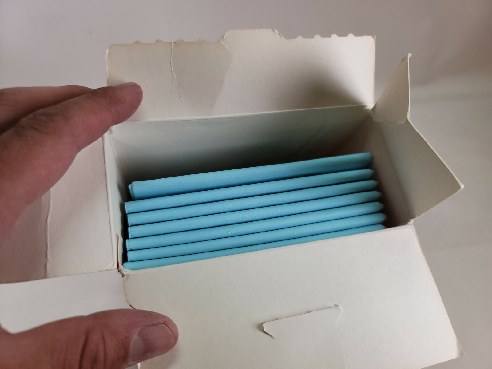 1988 PLAYTEX PADDIES DISPOSABLE CHANGING PADS OPEN BOX 7 COUNT baby Diaper P4