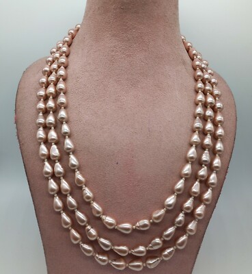SHALLPEARK BAROOK 3 LAYERS NECKLACE 