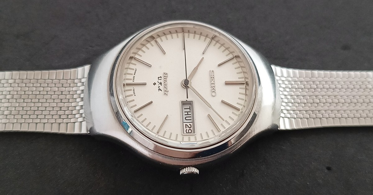 VERY RARE VINTAGE SEIKO V.F.A. QUARTZ MODEL 3823-7001 JAPAN VERY RARE VINTAGE SEIKO V.F.A. QUARTZ MODEL 3823-7001 JAPAN
