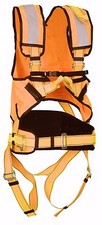 High Vis Multi Purpose Adjustable Height Safety Fall Arrest Protection Harness