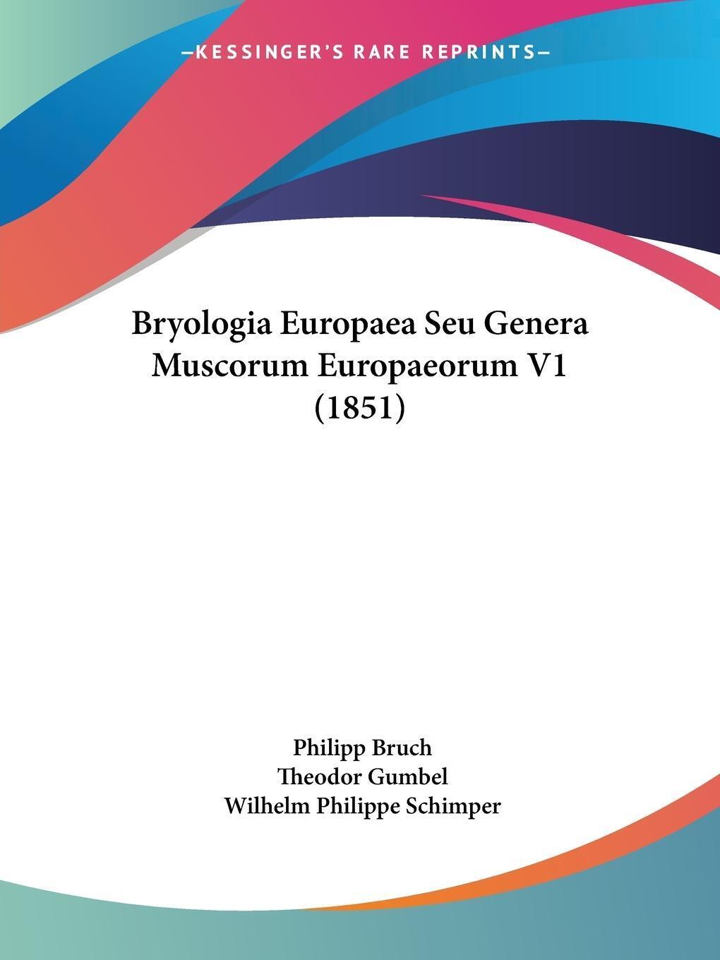Thumbnail - Philipp Bruch (u. A.) | Bryologia Europaea Seu Genera Muscorum