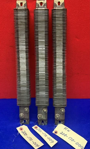 Lot of 3 CHROMALOX FINSTRIP OTF-180 Air Heater 240V 1000W HNL 3490P/052710-117