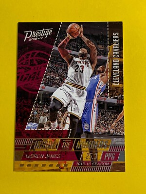 2016-17 Prestige Inside the Numbers #5 LeBron James | eBay