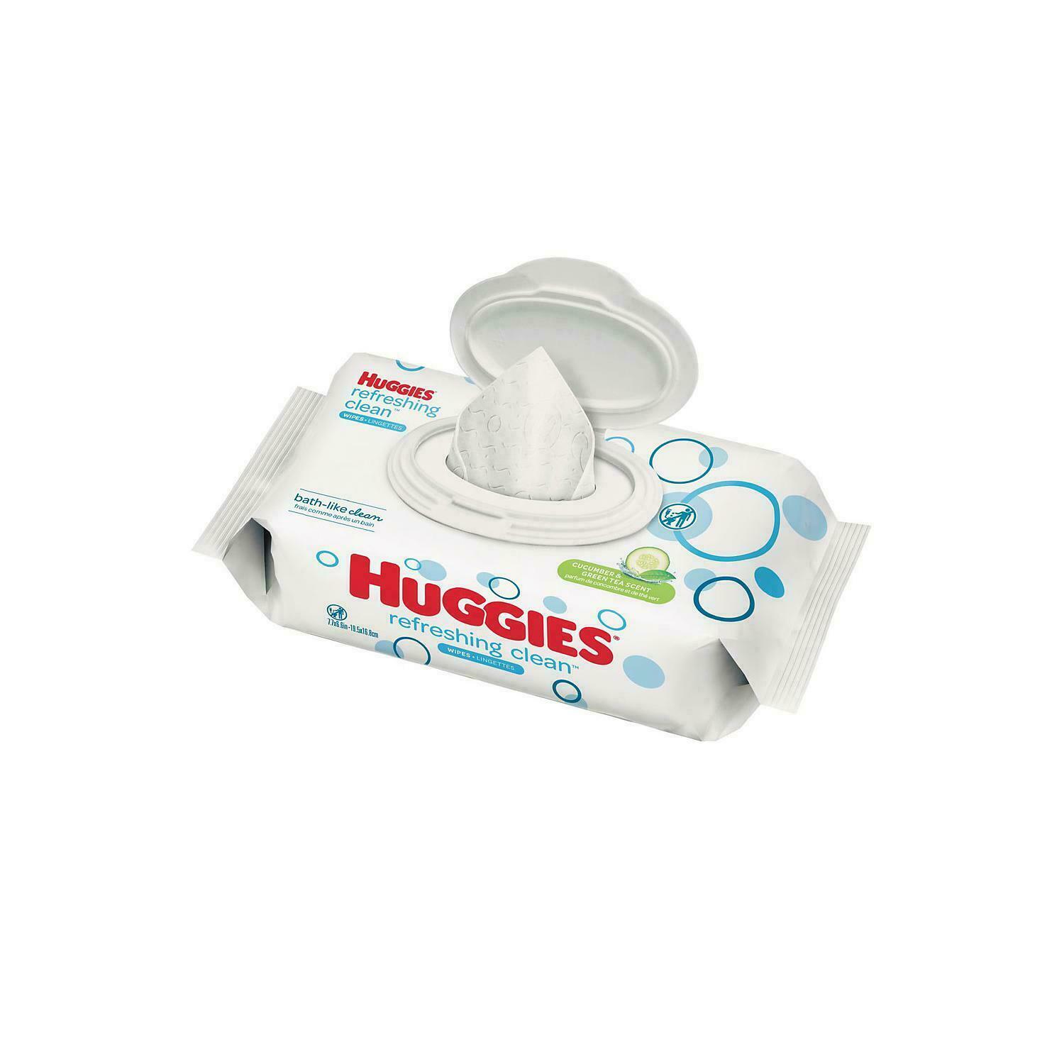 huggies refreshing clean wipes 1008