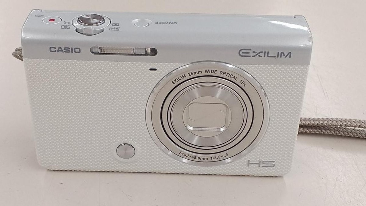 CASIO EXILIM EX-ZR60 HIGH SPEED White 16.1MP Digital Camera From CASIO EXILIM EX-ZR60 HIGH SPEED White 16.1MP Digital Camera From