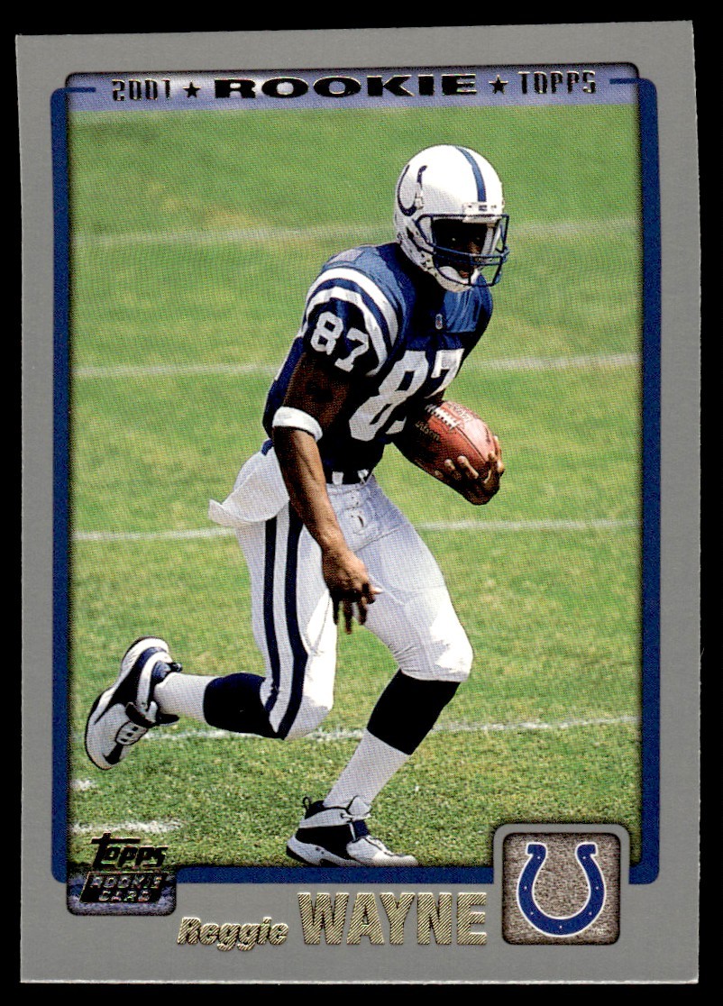 2001 Topps Reggie Wayne Rookie #344