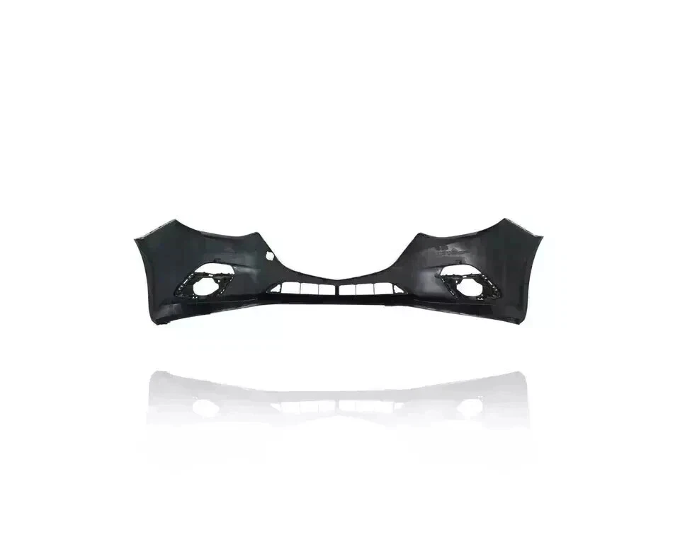 Front Bumper Cover Fascia & Fog Light Assembly Kit For 2014-2016 Mazda 3 Sport Foto 3 de 4