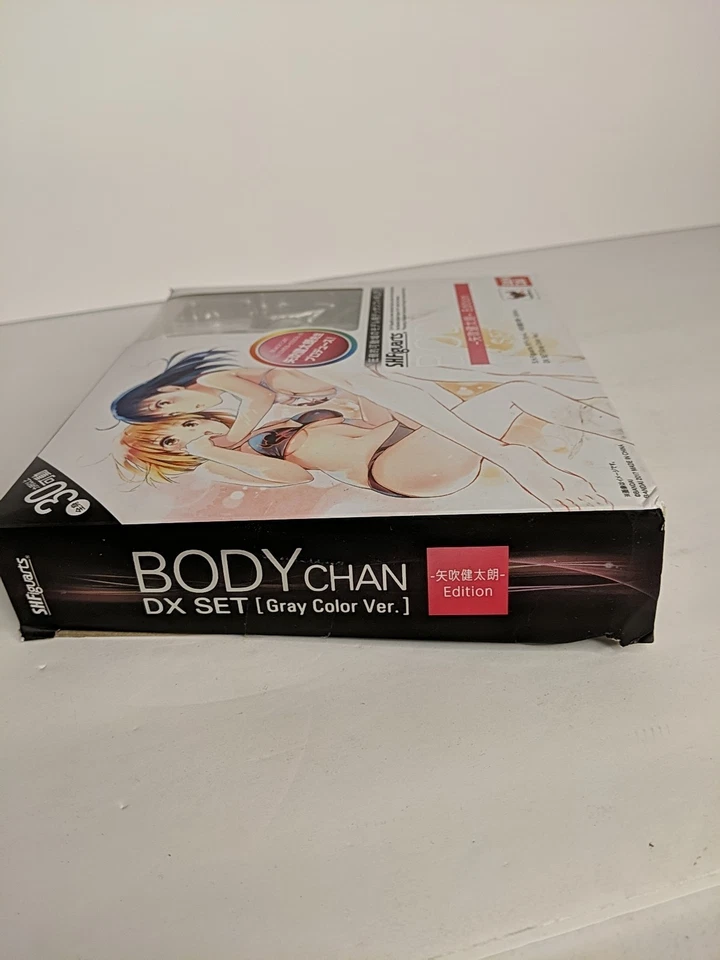 Набор S.H.Figuarts Body Chan DX Серый Цвет Версия ОТКРЫТАЯ КОРОБКА Bandai 2017 Черный Кот - Изображение 3 из 4