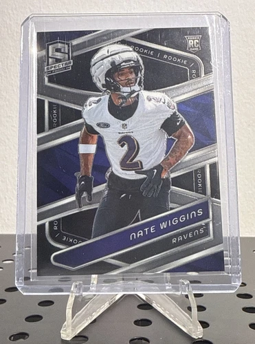 2024 Panini Spectra Nate Wiggins #167 Base Set RC Baltimore Ravens (Hobby Box)