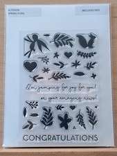Altenew Spring Fling Stamps and Coordinating Matching Dies Set