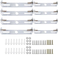 8Pieces Light Fixture Mounting Bracket Crossbar Kit for Ceiling Pendant Wall ...