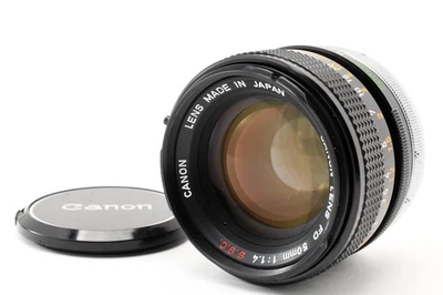 [Near MINT] Canon FD 50mm f1.4 s.s.c. Objectif standard ssc MF du JAPON - Photo 1/4