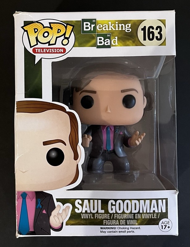 Funko Pop! Breaking Bad Saul Goodman #163 - Collectible Vinyl Figure
