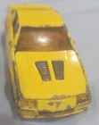 Vintage 1985 Matchbox Iroc Z Camaro - Yellow Diecast Toy Car