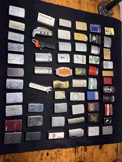 Vintage Cigarette Lighter Lot Of 61. (14 Are Zippo’s)