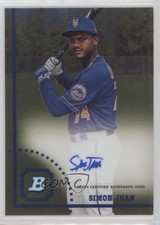 2022 Bowman Heritage Chrome Prospect Auto Simon Juan #CPA-SJ Auto 0vf5