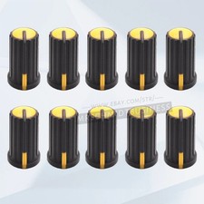 10PCS Replacement Rotary Control Knob Cap For Yamaha Mixer Yellow 