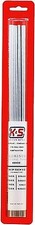 K-S Round Aluminum Telescopic Tubing Assortment 8 - Hobby and Craft Metal