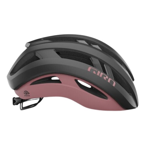 Giro Aries Spherical Road Cycling Helmet, Matte Metallic Coal/Dusty Rose, Large - Picture 1 of 4