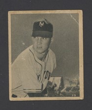 1948 Bowman Baseball Card # 34 Giants Sheldon Jones Gd-Vg