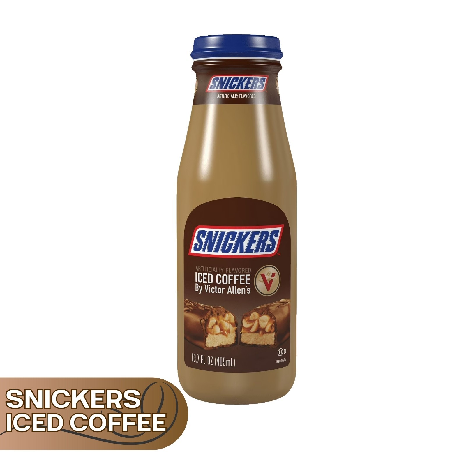 snickers artficially iced cofee flavored by vickters allens 13.7fl.oz