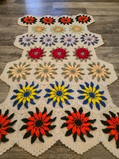 Vintage/Retro Floral Afghans & Throw Blankets for sale | eBay