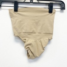 Skims Women's Seamless Sculpt Mid Waist Thong Beige Size Small