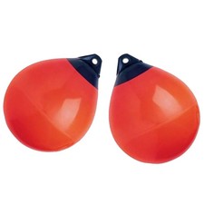 X-Haibei Pair of Boat Fenders Ball Round Anchor Buoy Size A29 RED